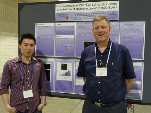 Researchers Michael Duong and Dr. Alexander Ball